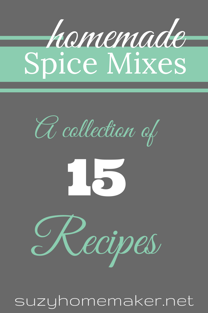 homemade spices collect
